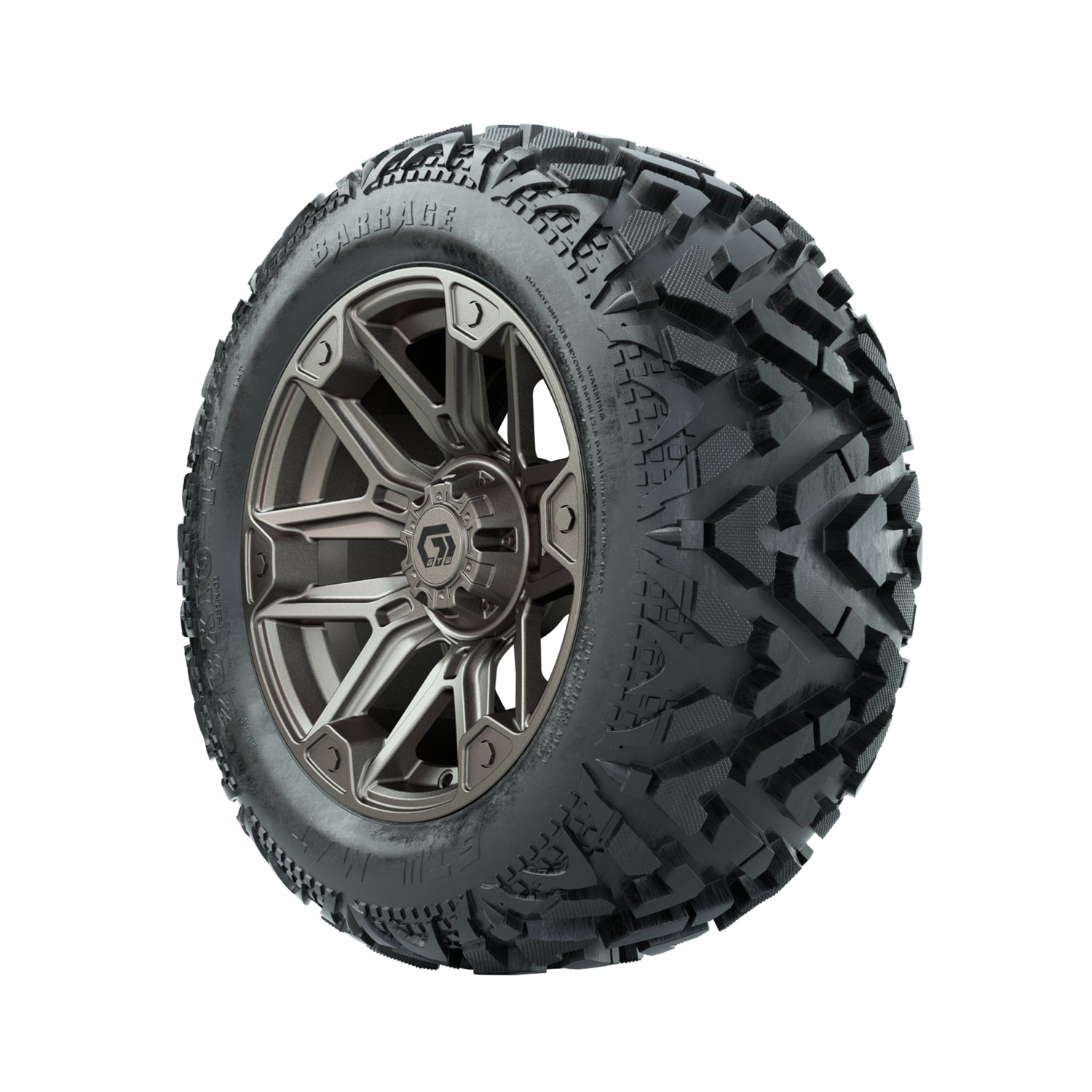 19-415 A19-2574 Graffiti / Satin Bronze / Barrage