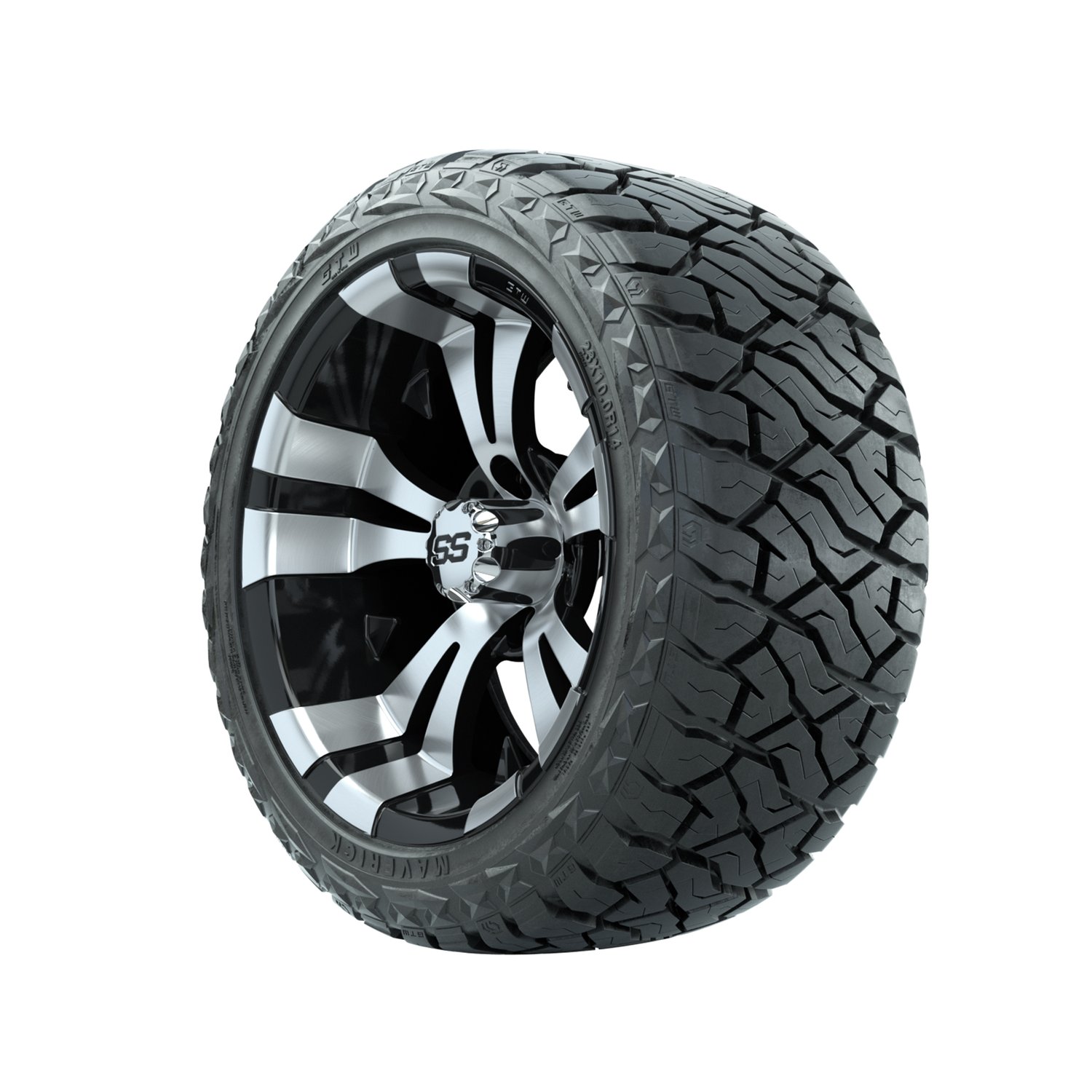 19-168 A19-1445 Vampire / Machined & Black / Maverick