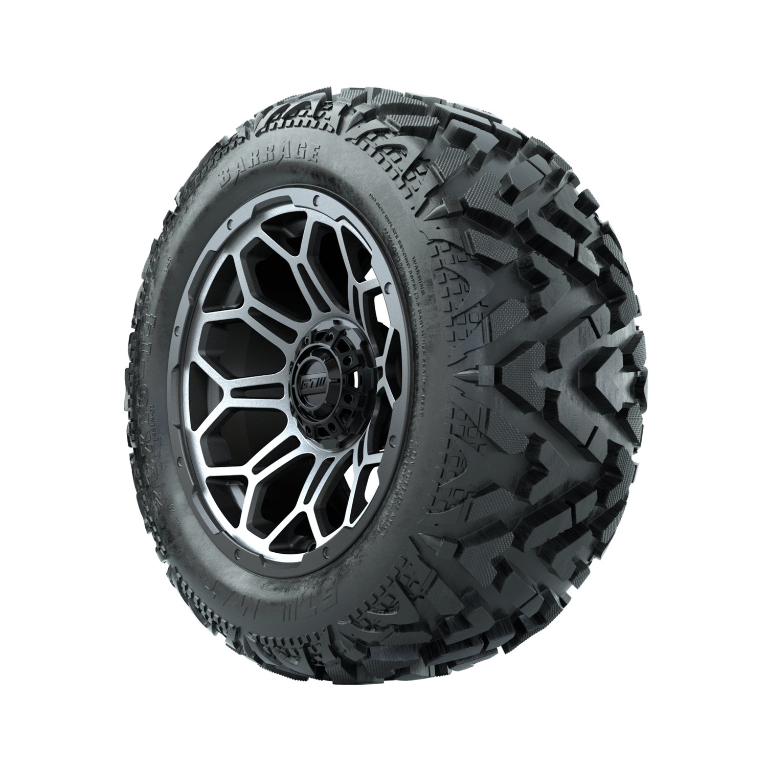 19-225 A19-2422 Bravo / Matte Gray & Machined / Barrage