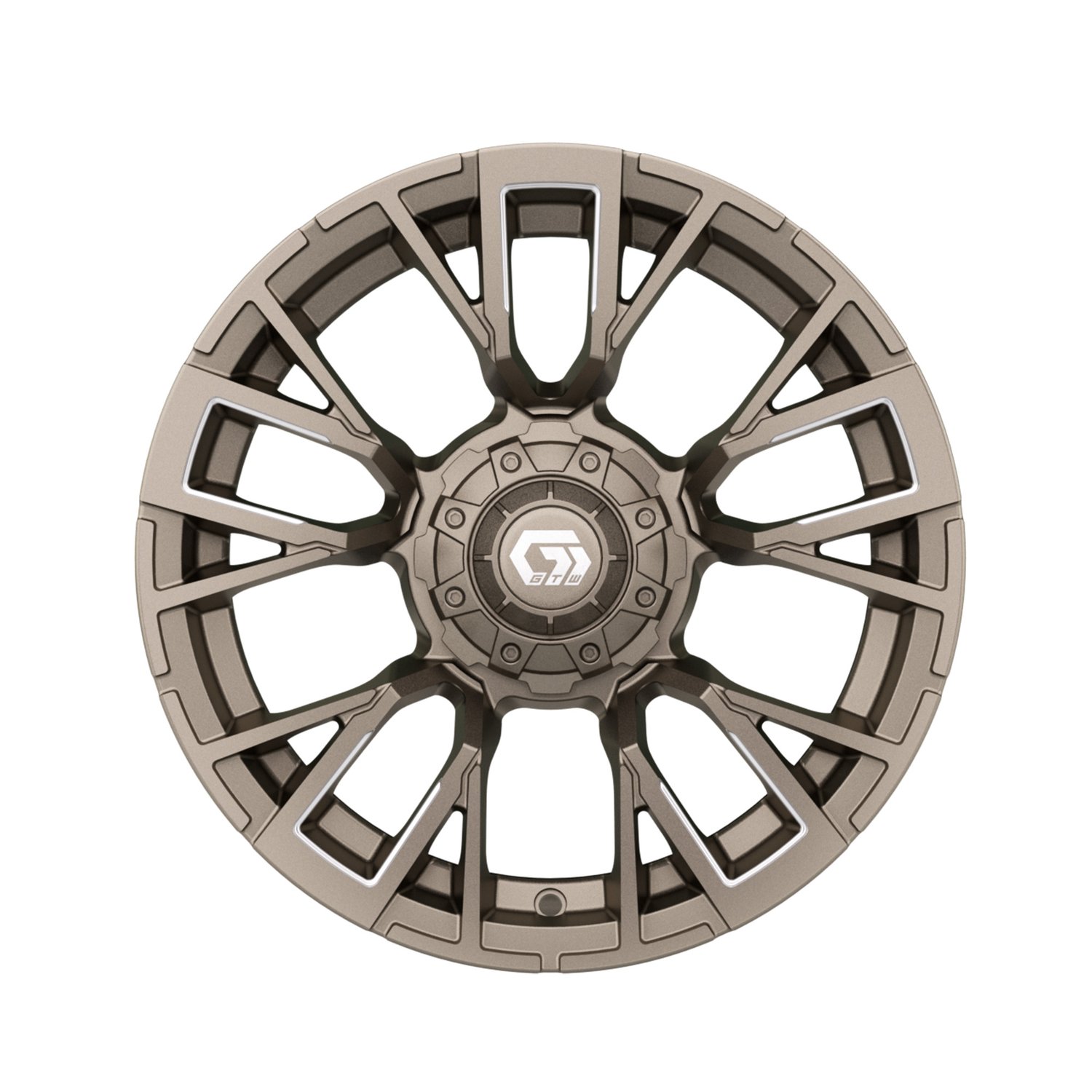 19-423 14" Vandal Bronze & Machined