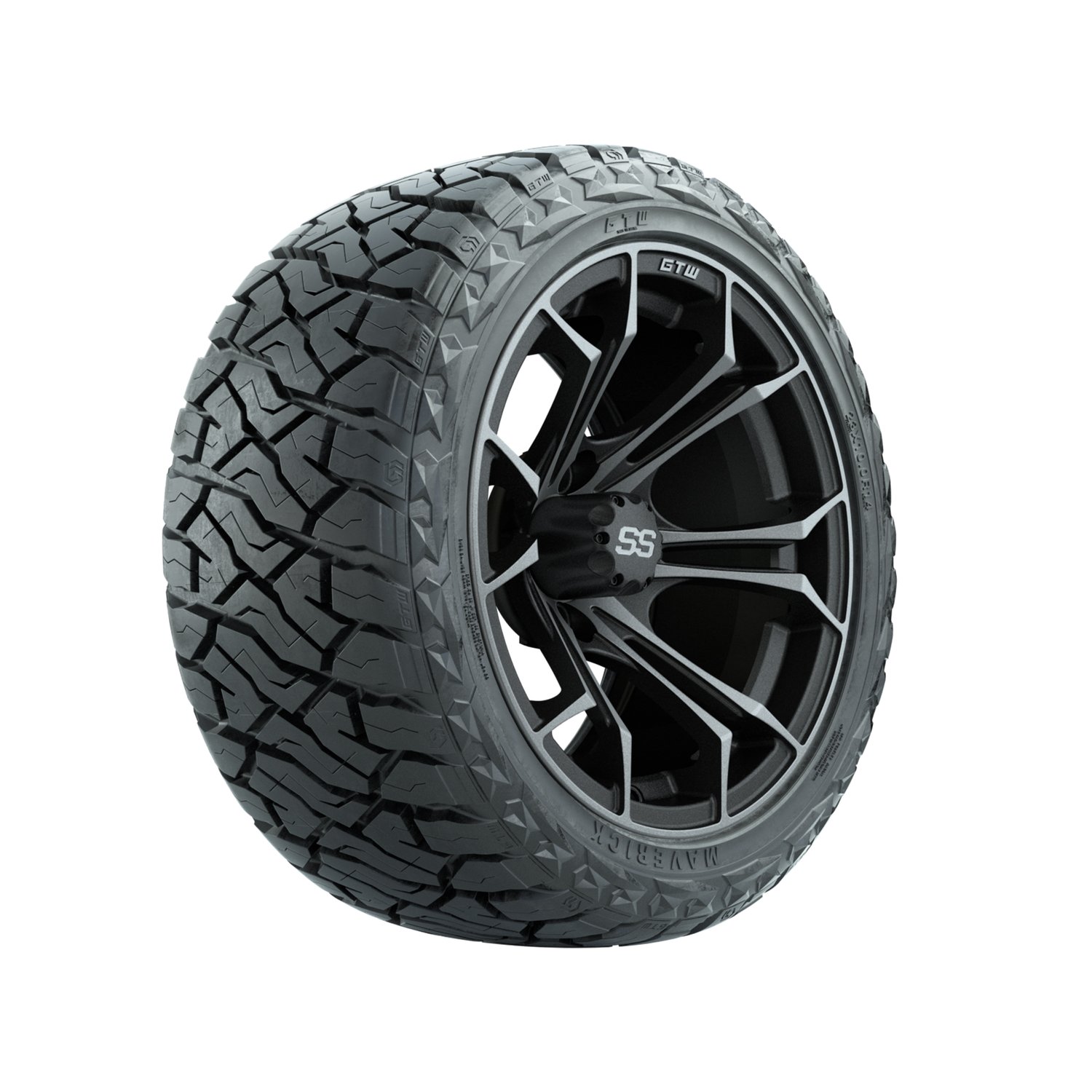 19-253 A19-1455 Spyder / Matte Gray & Machined / Maverick