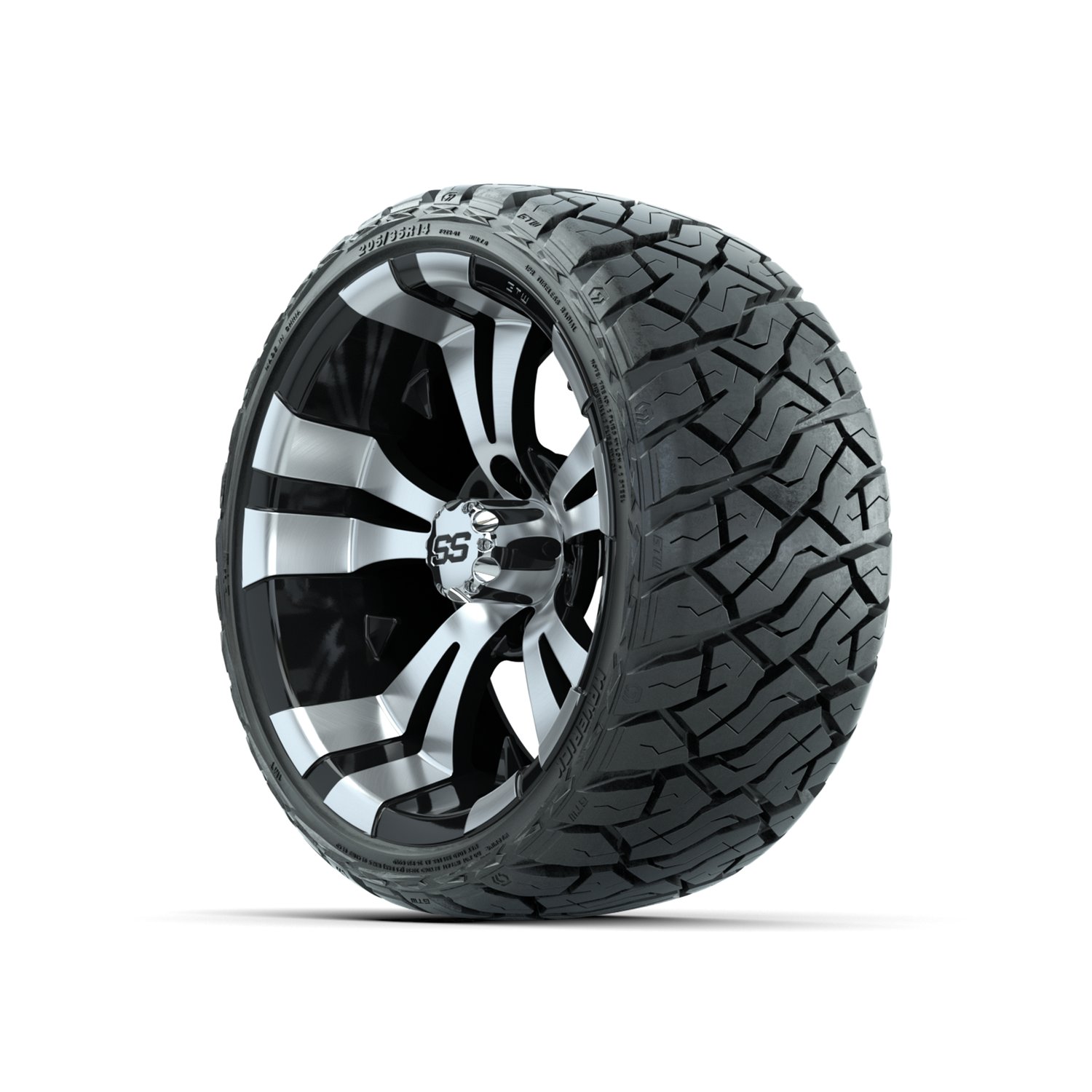 19-168 A19-1466 Vampire / Machined & Black / Maverick Lo Pro