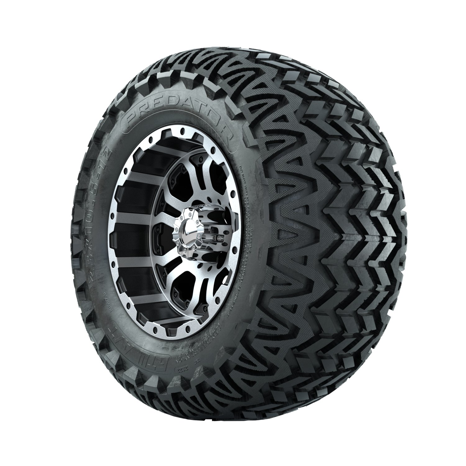 20-060 A19-513 Omega / Machined & Black / Predator