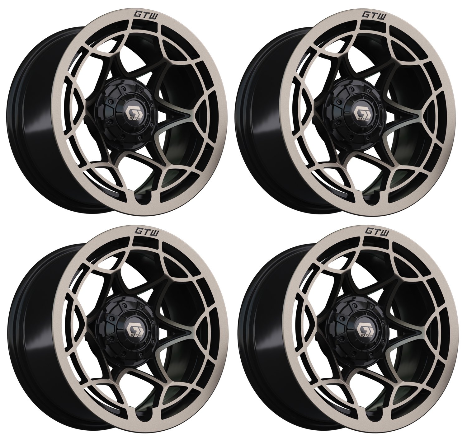 19-394 14" Nexus Black/Bronze Face