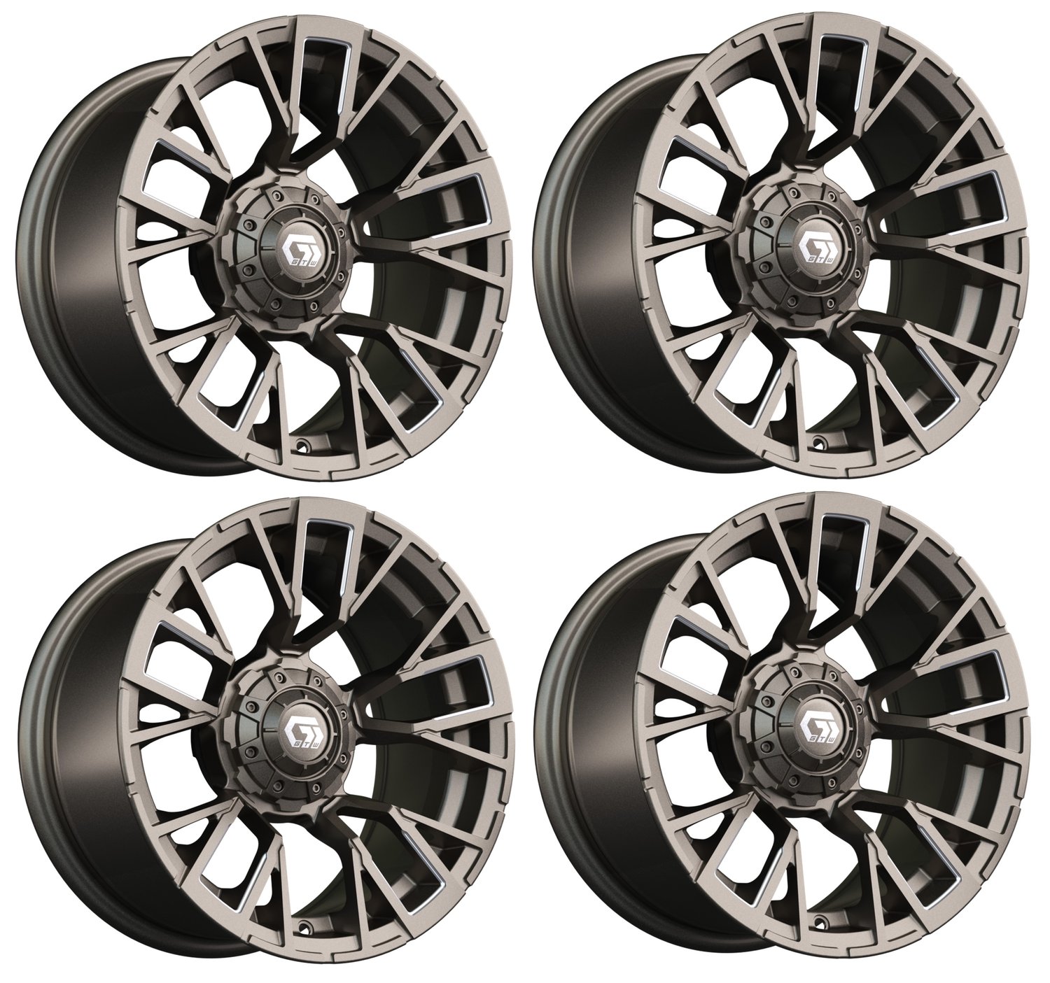 19-423 14" Vandal Bronze & Machined