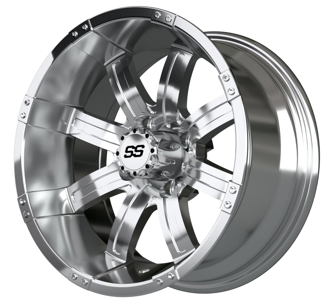 19-141 GTW Tempest 14x7 Chrome Wheel