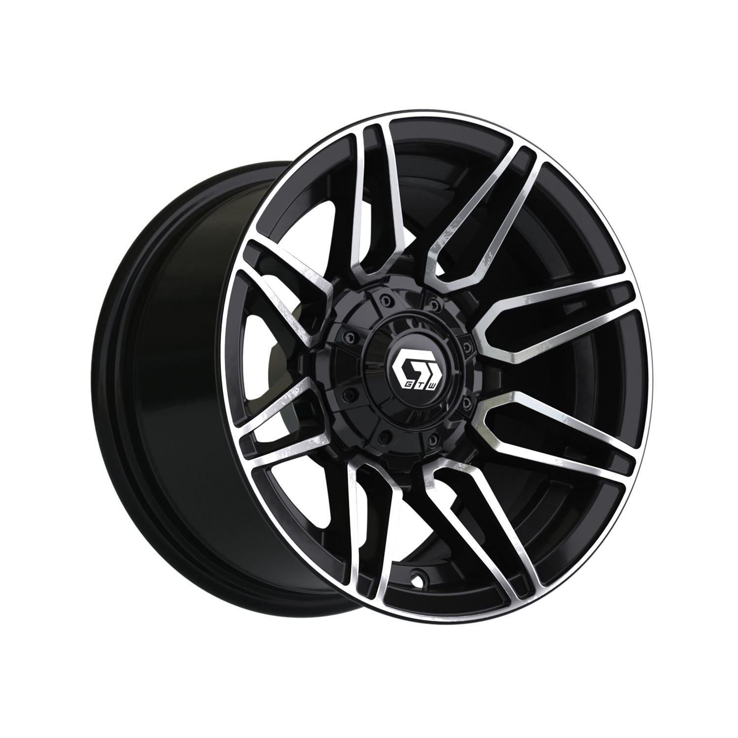 19-408 12" Stealth Black & Machined