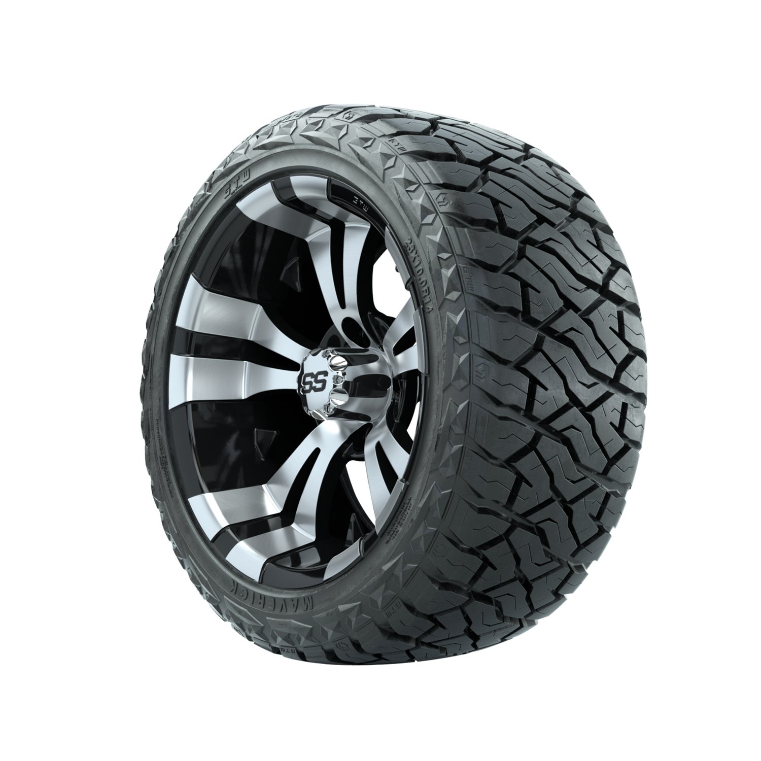 19-168 A19-1445 Vampire / Machined & Black / Maverick