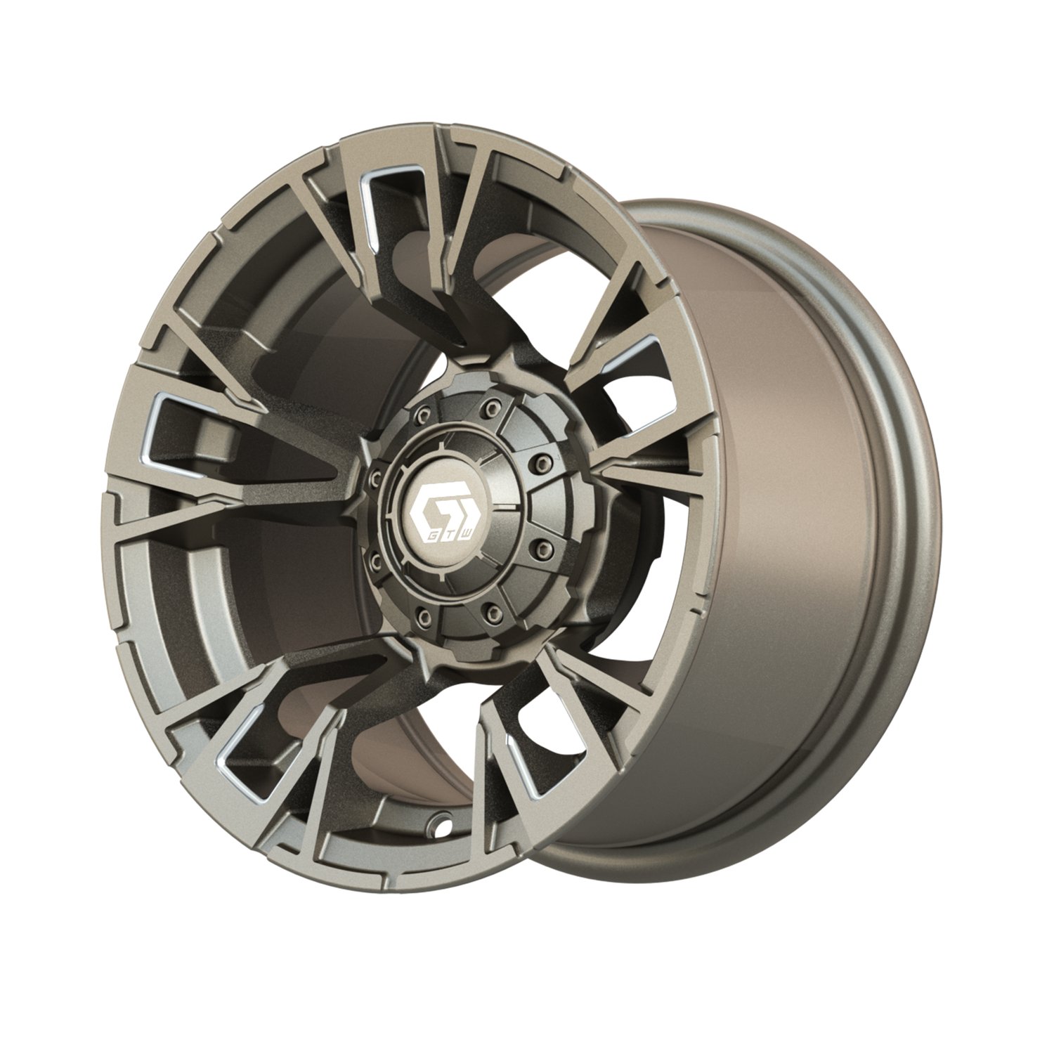 19-422 12" Vandal Bronze & Machined