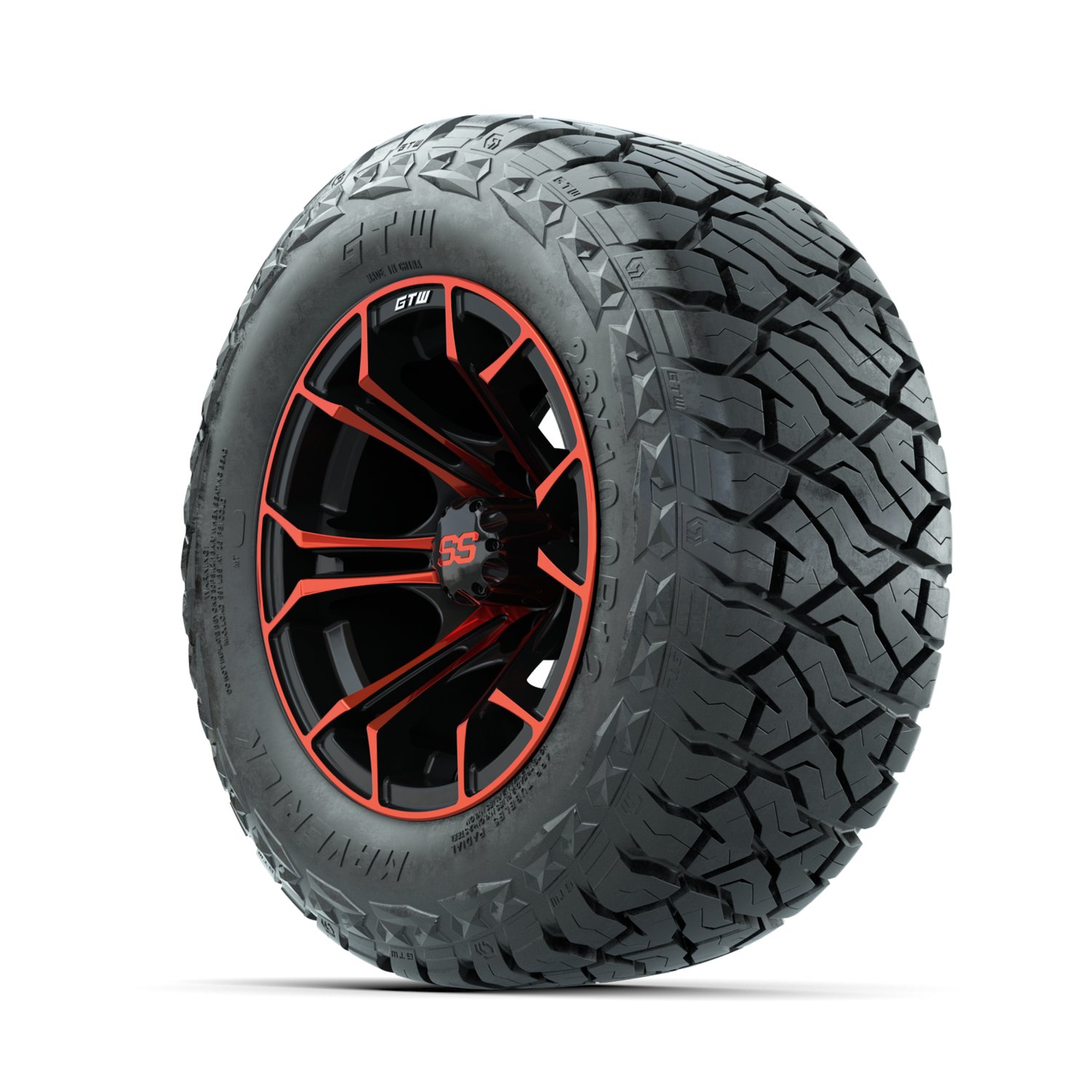 19-219 A19-1411 Spyder / Red & Black / Maverick