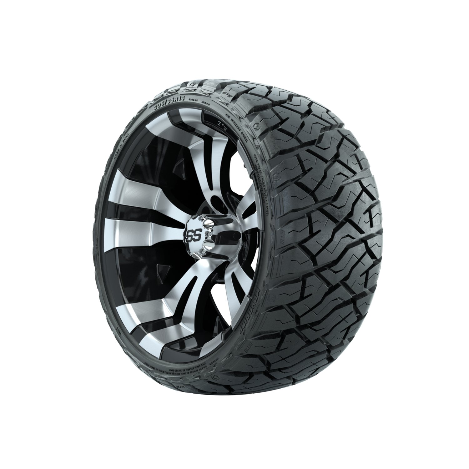 19-168 A19-1466 Vampire / Machined & Black / Maverick Lo Pro
