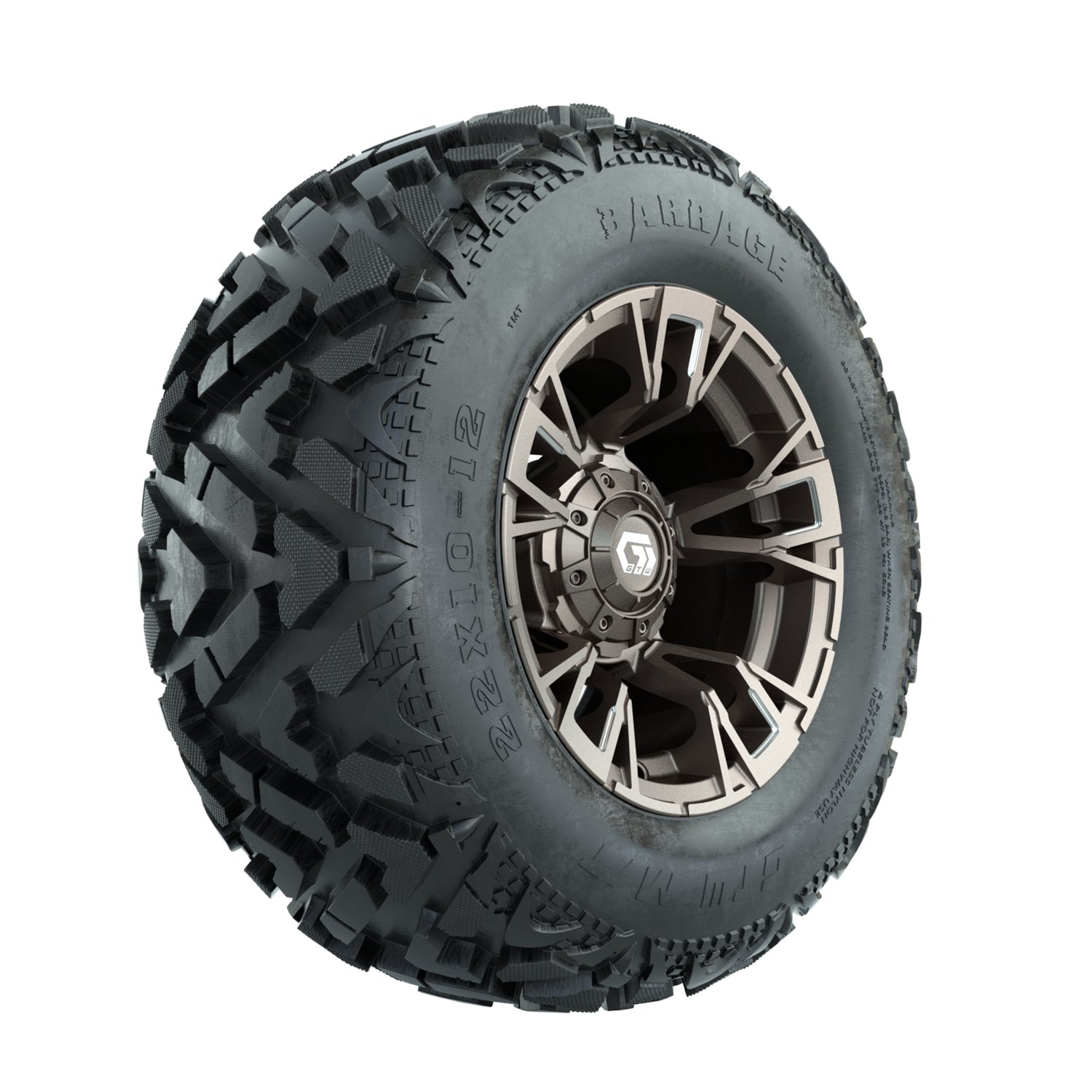 19-422 A19-2150 Vandal / Satin Bronze / Barrage