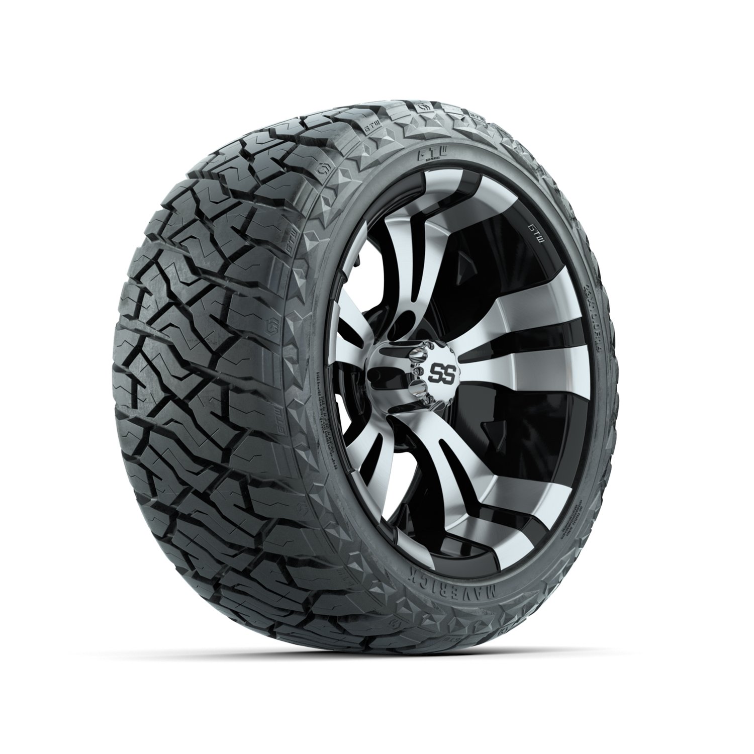 19-168 A19-1445 Vampire / Machined & Black / Maverick
