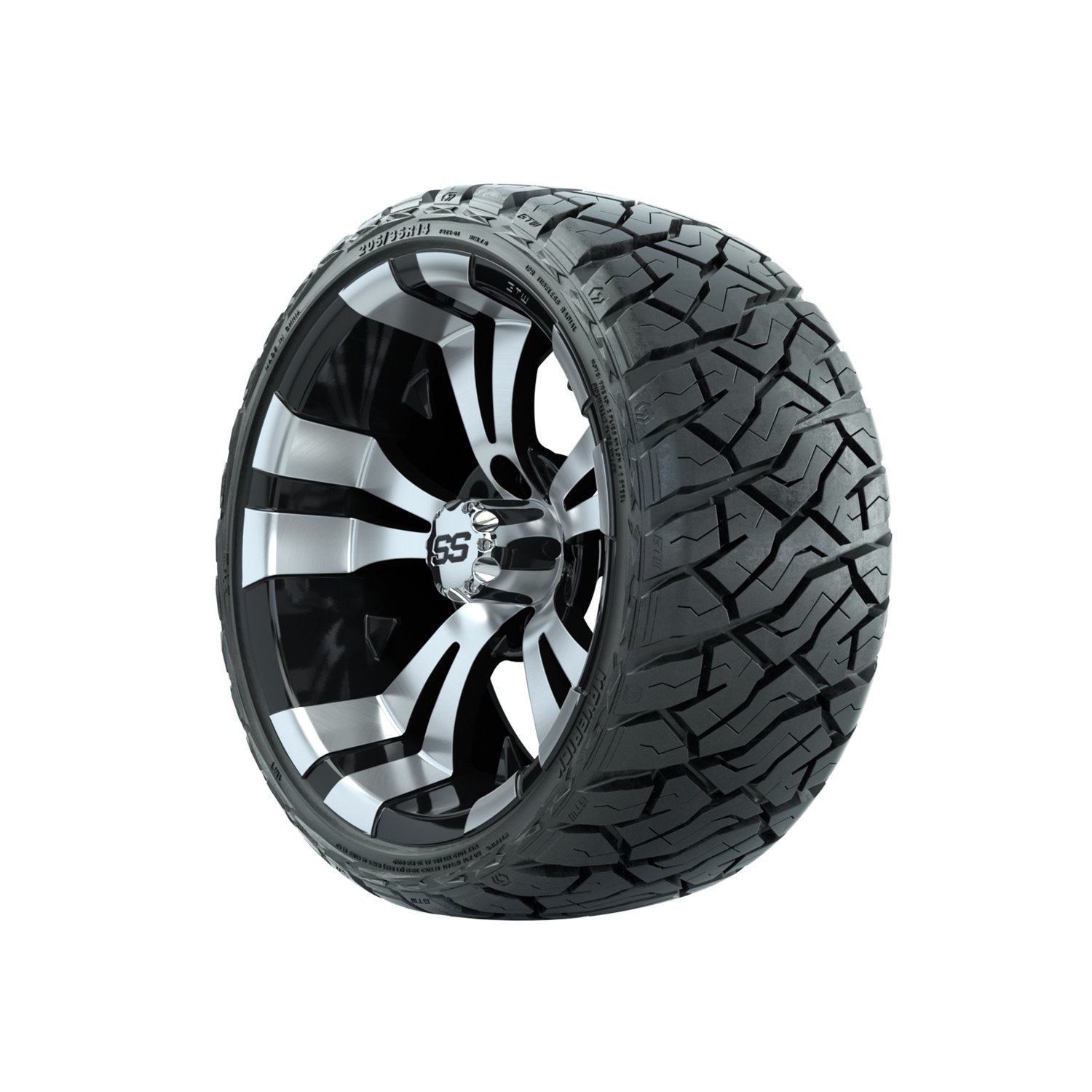 19-168 A19-1466 Vampire / Machined & Black / Maverick Lo Pro