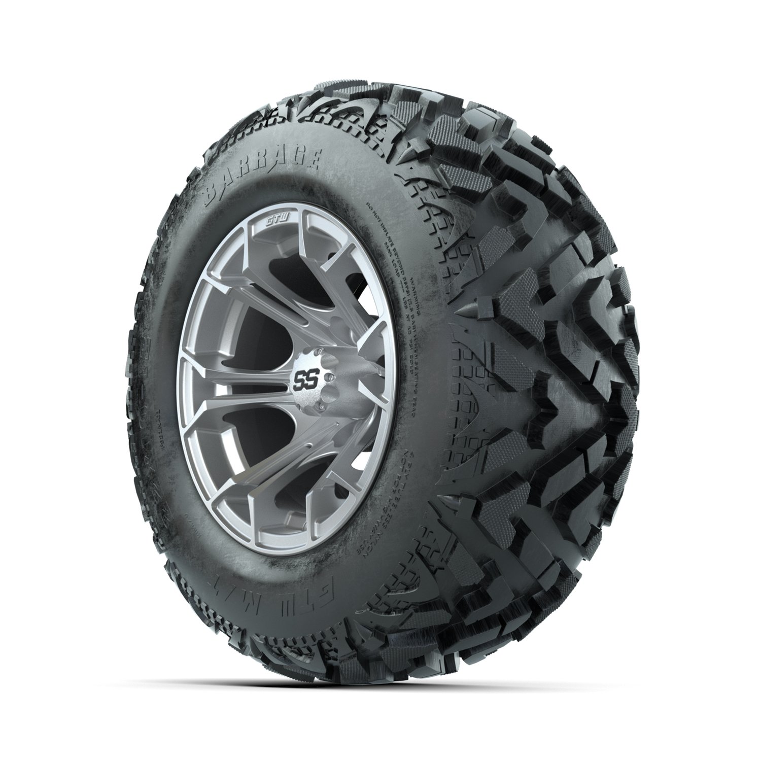 19-351 A19-1770 Spyder / Silver / Barrage