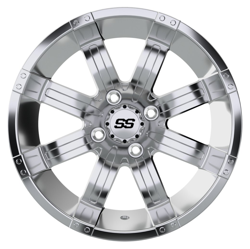 19-141 GTW Tempest 14x7 Chrome Wheel
