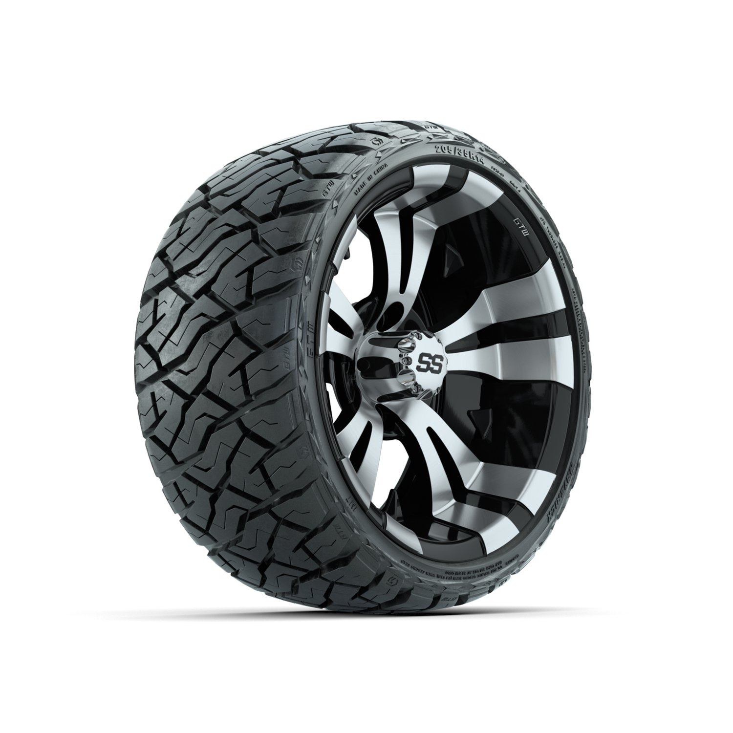 19-168 A19-1466 Vampire / Machined & Black / Maverick Lo Pro