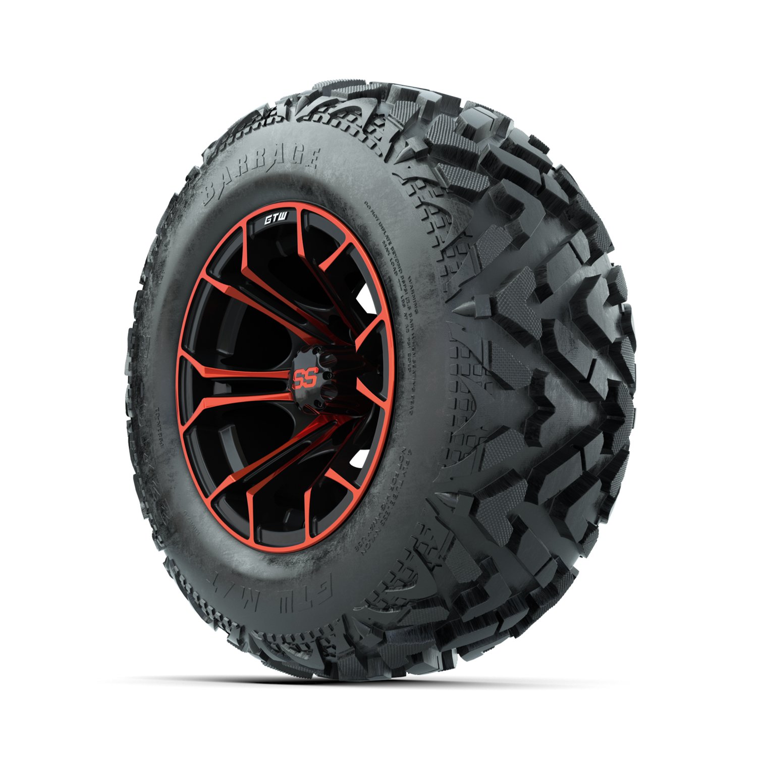19-219 A19-2189 Spyder / Red & Black / Barrage