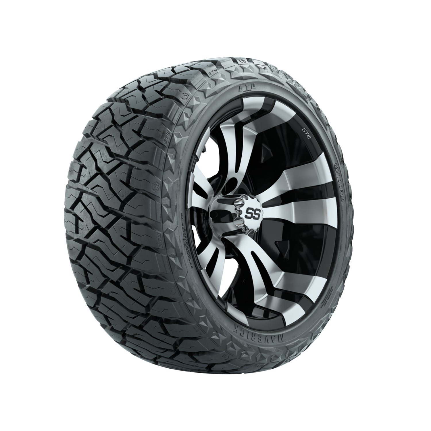19-168 A19-1445 Vampire / Machined & Black / Maverick