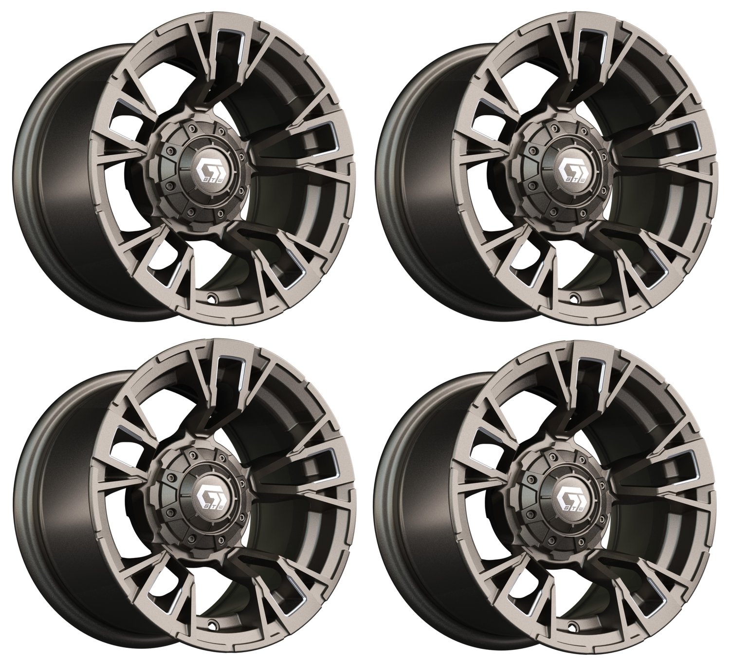 19-422 12" Vandal Bronze & Machined