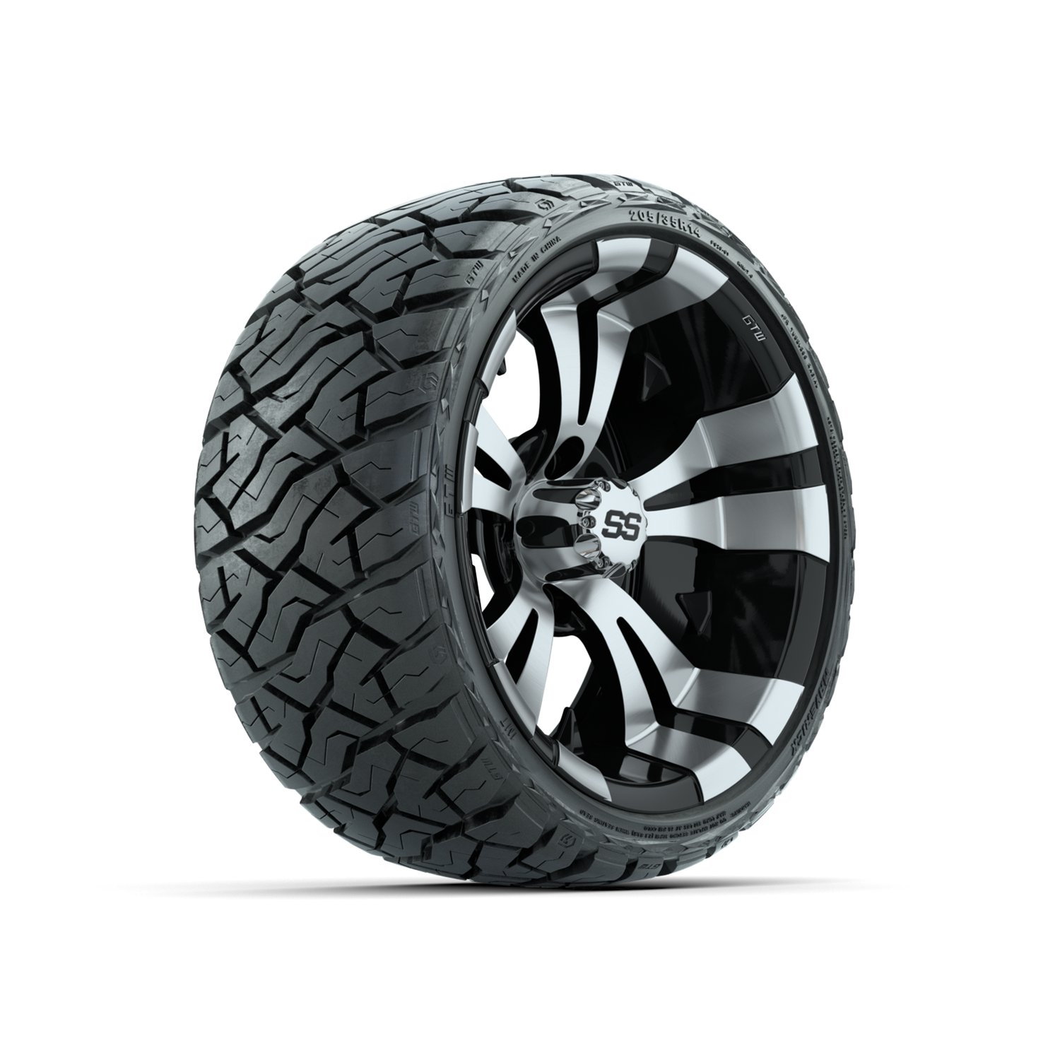 19-168 A19-1466 Vampire / Machined & Black / Maverick Lo Pro