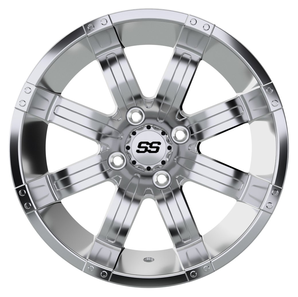 19-141 GTW Tempest 14x7 Chrome Wheel