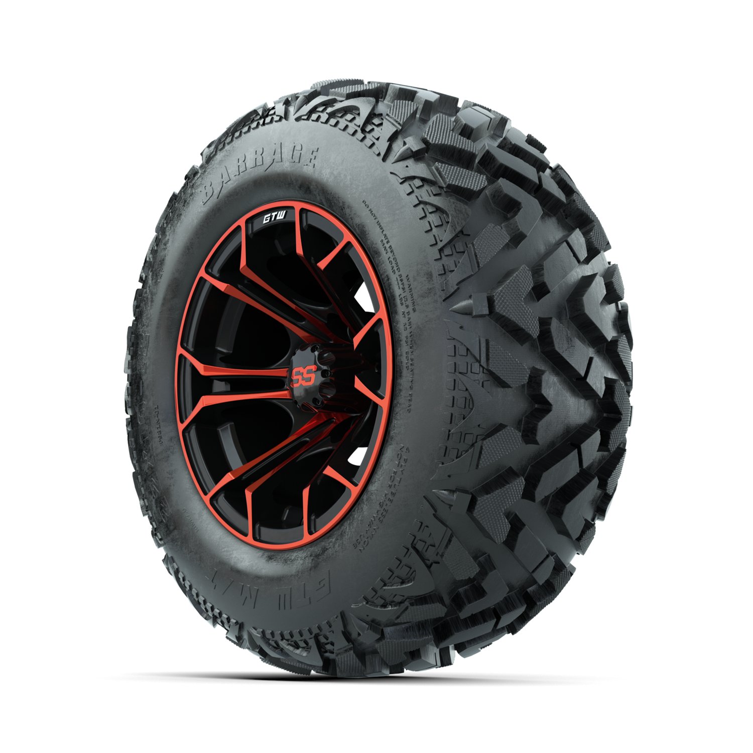 19-219 A19-2189 Spyder / Red & Black / Barrage