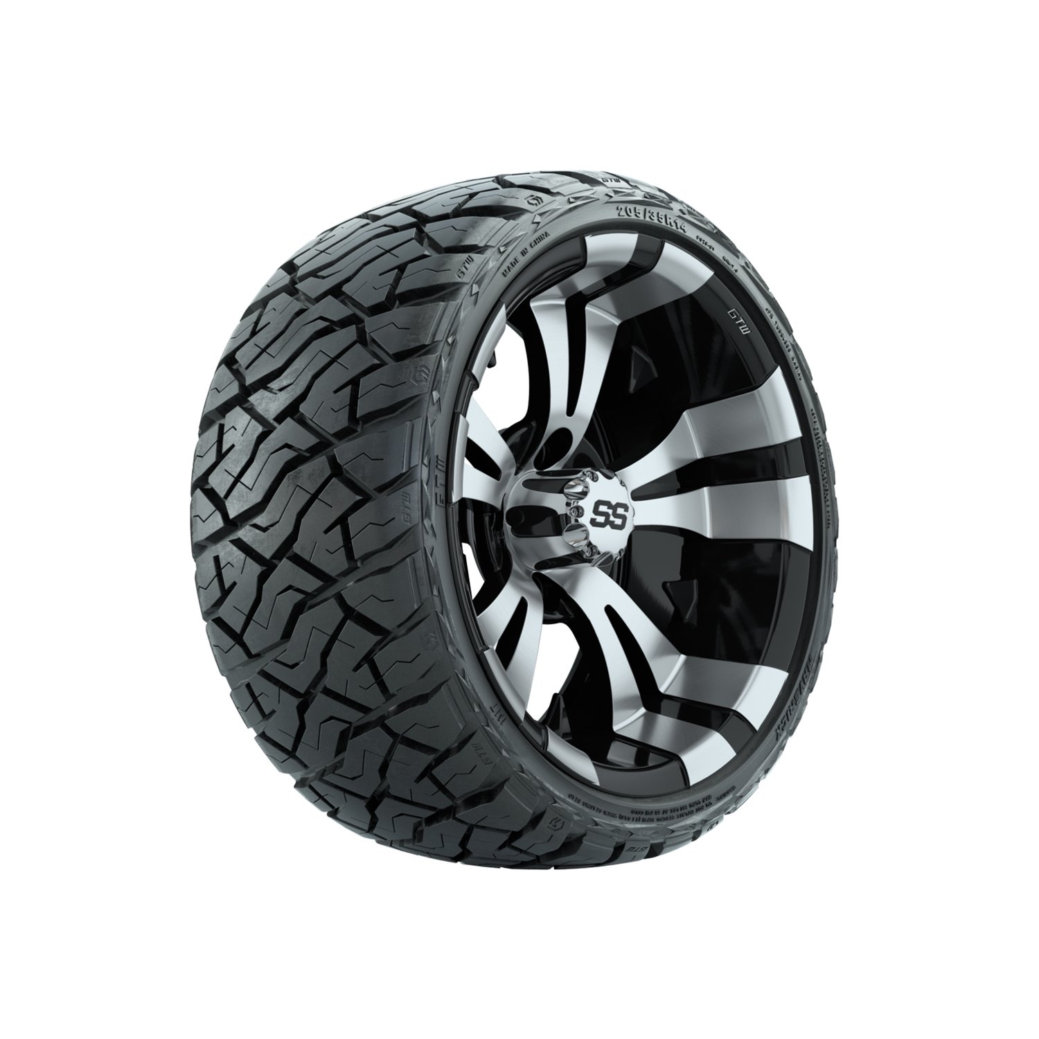 19-168 A19-1466 Vampire / Machined & Black / Maverick Lo Pro