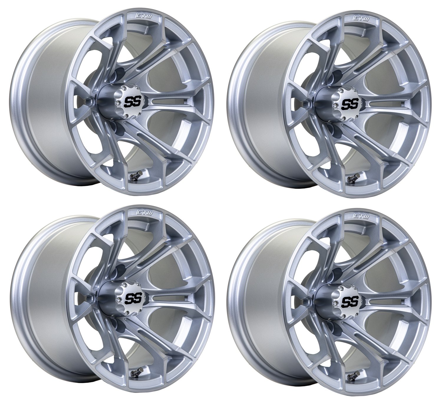 19-351 Limited Edition Silver Spyder Wheel 12"