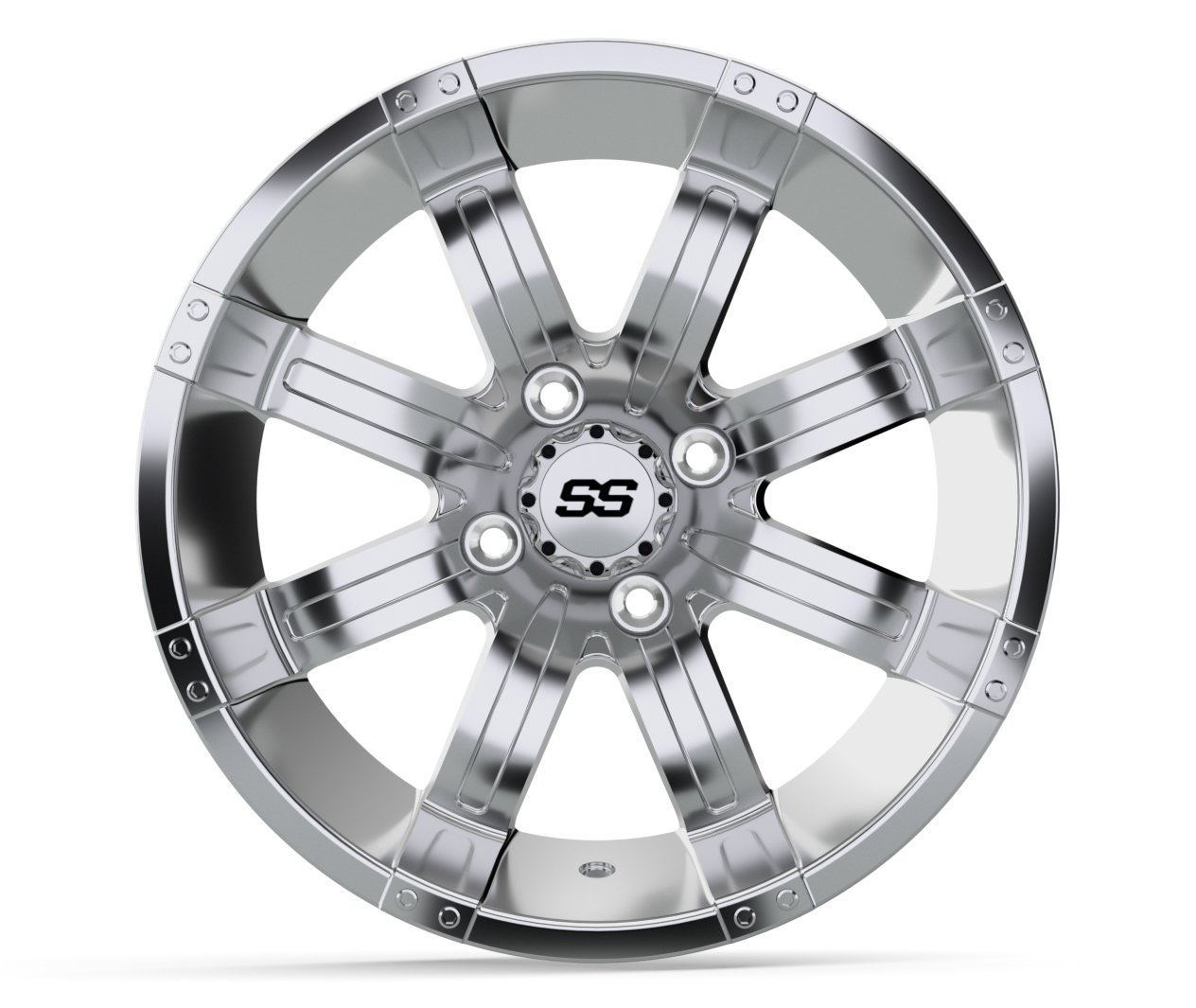 19-141 GTW Tempest 14x7 Chrome Wheel