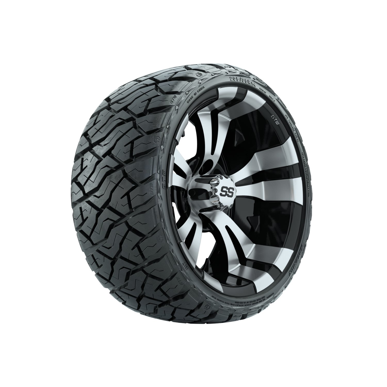 19-168 A19-1466 Vampire / Machined & Black / Maverick Lo Pro