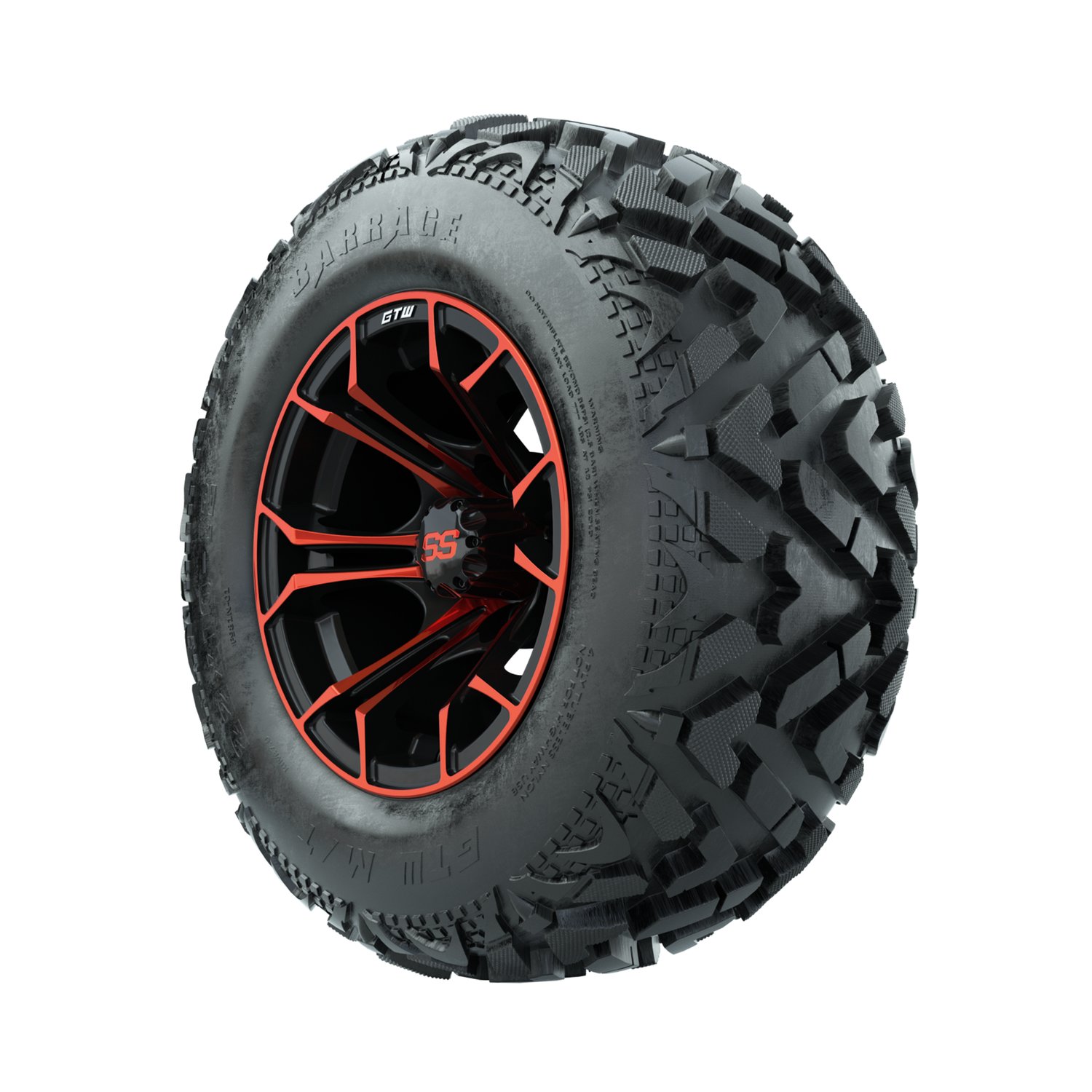 19-219 A19-2189 Spyder / Red & Black / Barrage