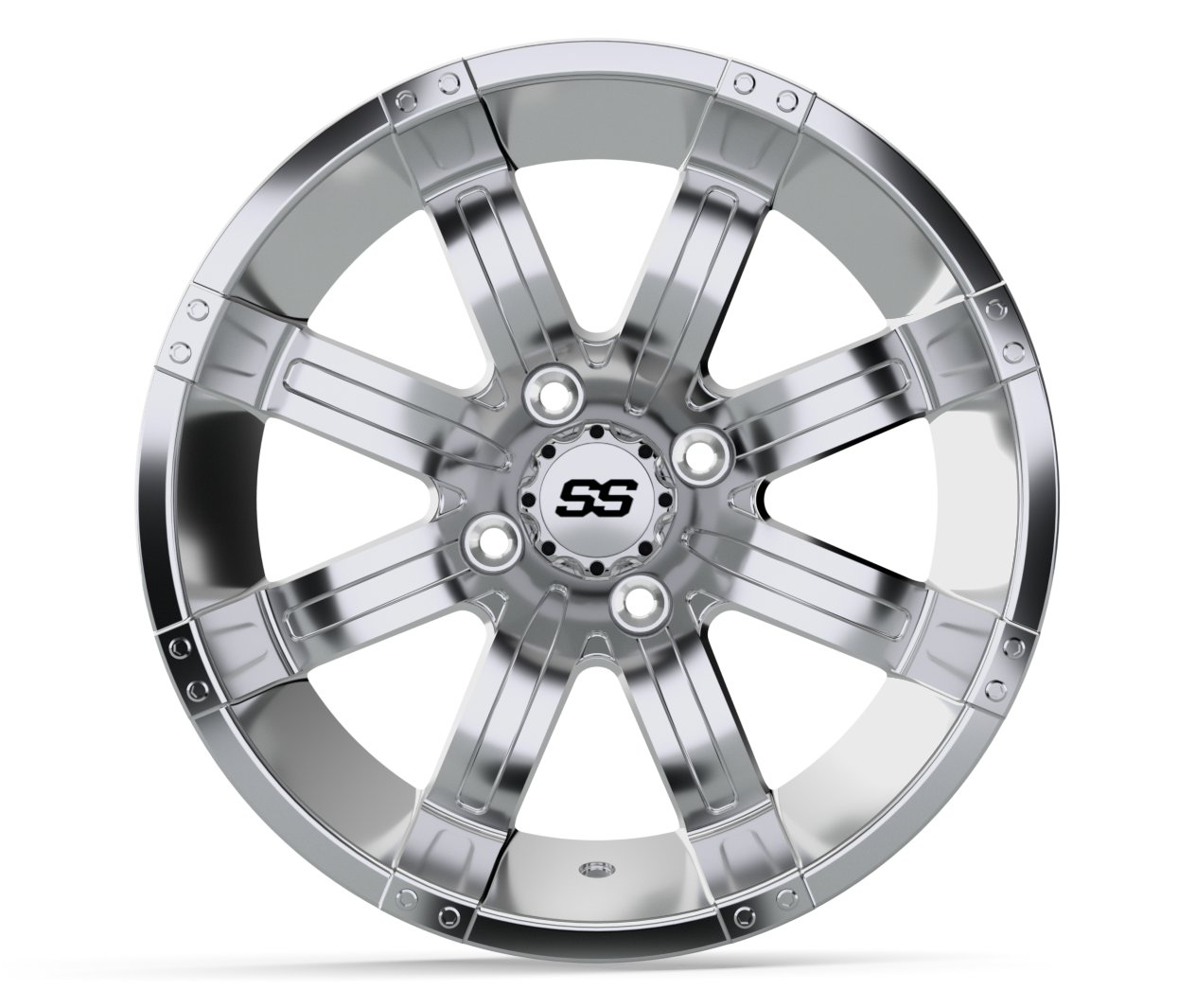 19-141 GTW Tempest 14x7 Chrome Wheel