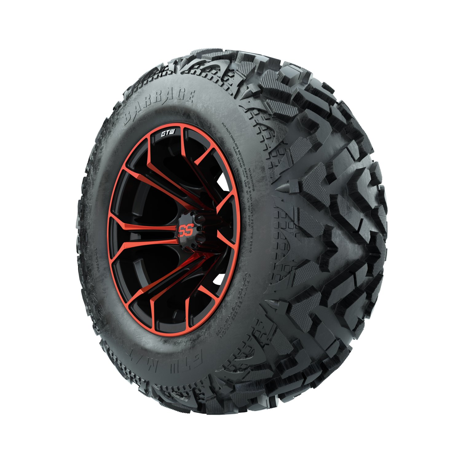 19-219 A19-2189 Spyder / Red & Black / Barrage