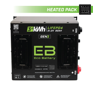 Eco Battery 60Ah Heated Pack